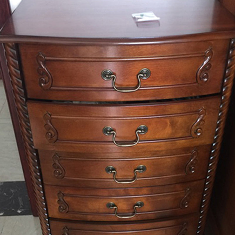 Traditional Storage Chest Solid Wood Dresser with 2/3/5 Drawers