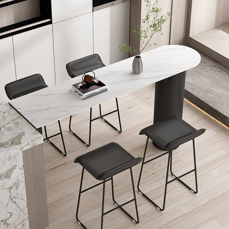 Modern Style Rectangle Bar Counter Table Stone Bar Counter Table for Home