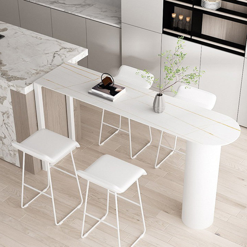 Modern Style Rectangle Bar Counter Table Stone Bar Counter Table for Home