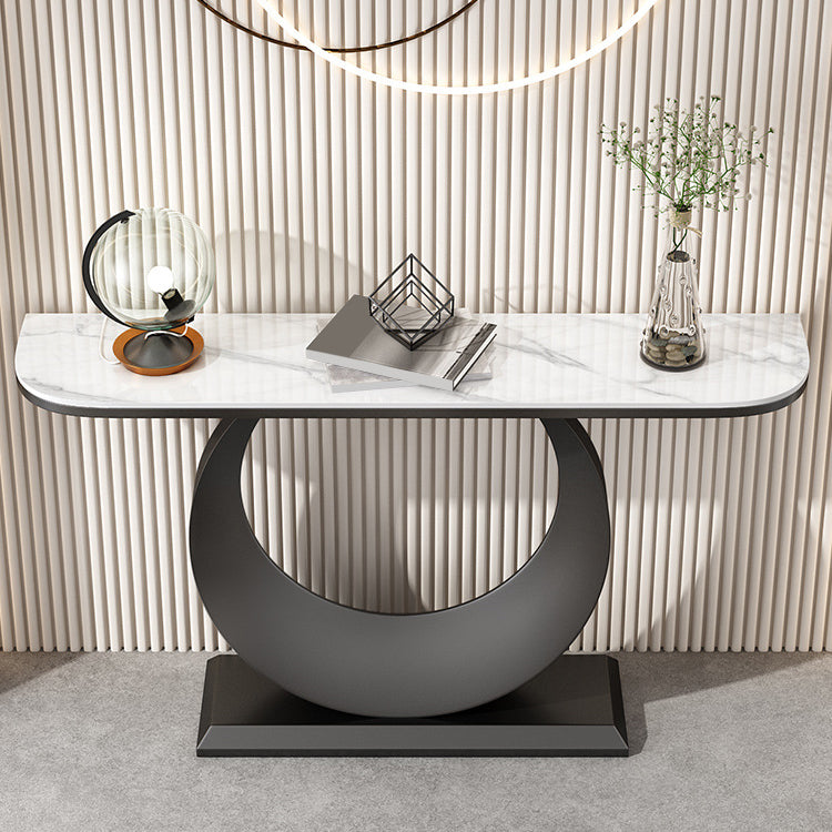 31.5" H Glam Console Accent Table Antique Finish Console Sofa Table