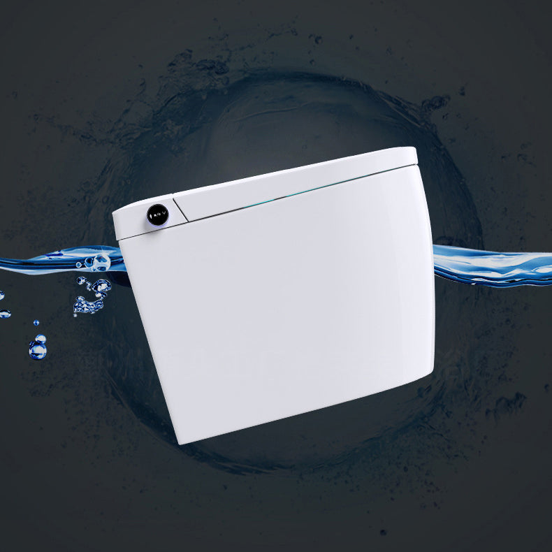 Modern 1-Piece Flush Toilet Floor Mounted Toilet Bowl for Washroom