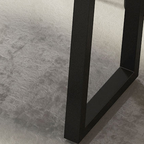 Modern 1/7 Pieces Bar Table Set Rectangle Wood Counter Table with Stools for Cafe