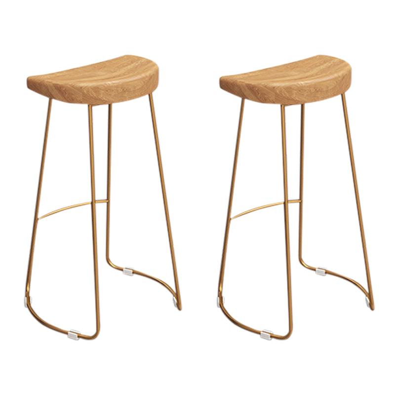 Glam Style 1/2/4 Pieces Bar Table Set Rectangle Bar Table with High Stools