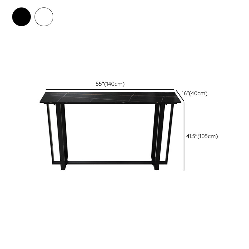 Industrial Rectangle Bar Table Set 1/3 Pcs Metal Frame Bar Table and Stools