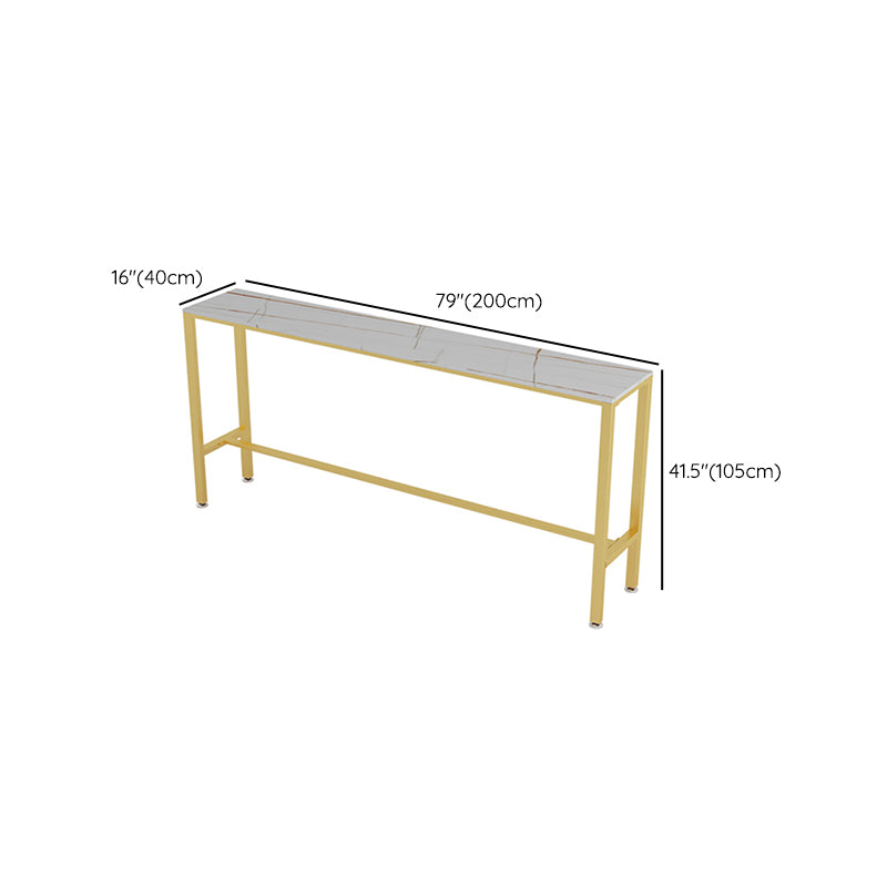1/5/9 Pieces Bar Stool and Table Set Rectangular Pub Table Set