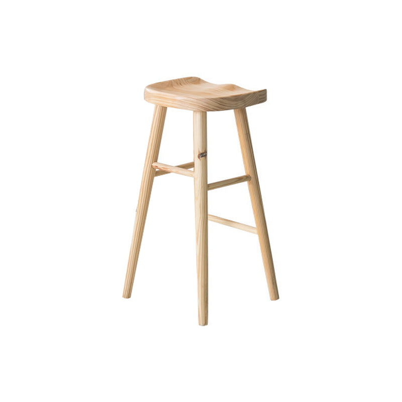 Solid Wood Bar Stool and Table Set 1/2/3 Pieces Pub Dining Set