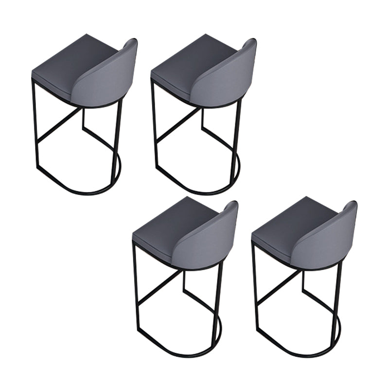 Glam 1/3/4 Pieces Bar Table Set Rectangle Bar Table with Metal High Stools