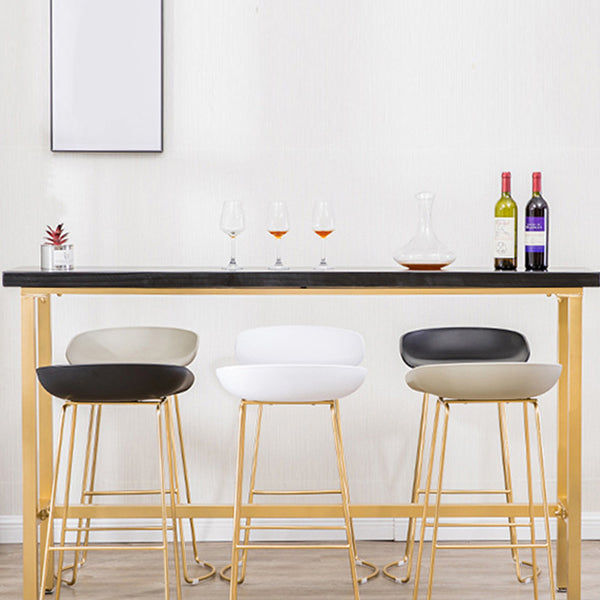 1/4/7 Pieces Bar Stool and Table Set Rectangular Pub Dining Set