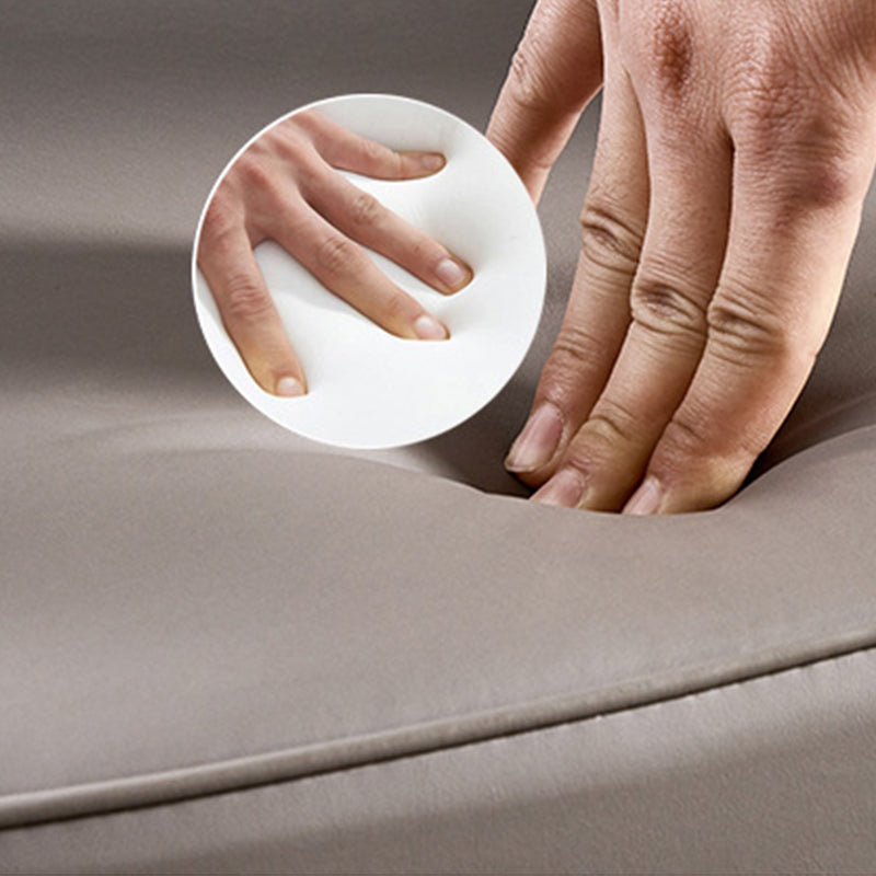 Glam Style Side Chair Open Back Leather Indoor Dining Chair for Home