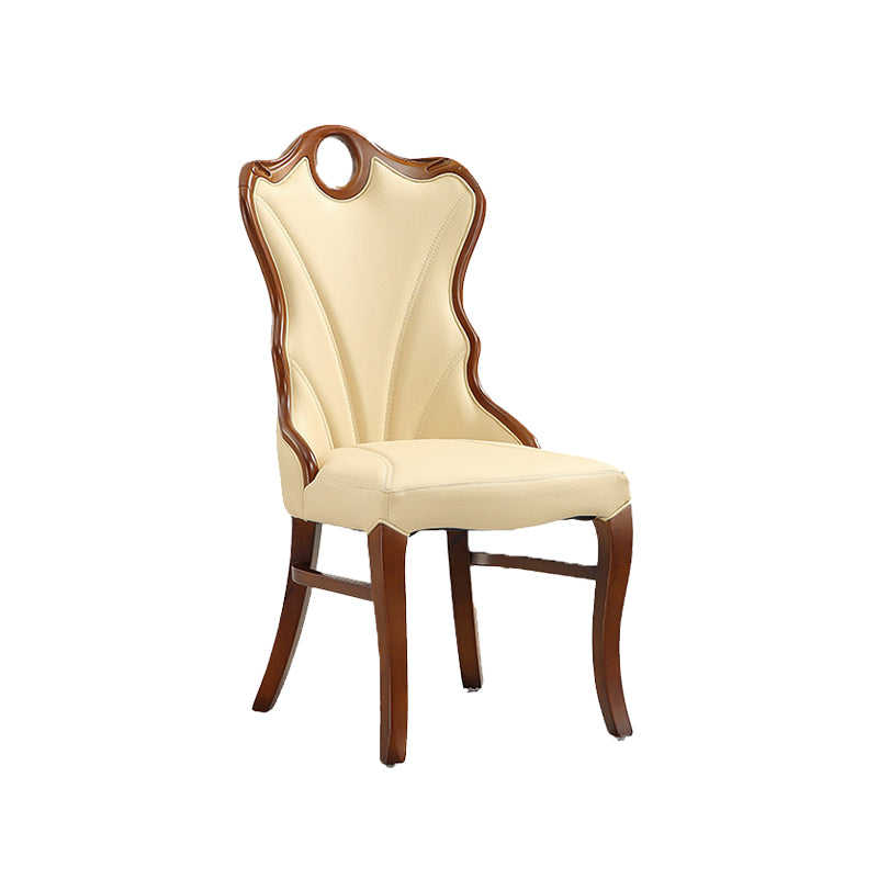 Upholstered Armless Dining Chairs Contemporary Kitchen Side Chair