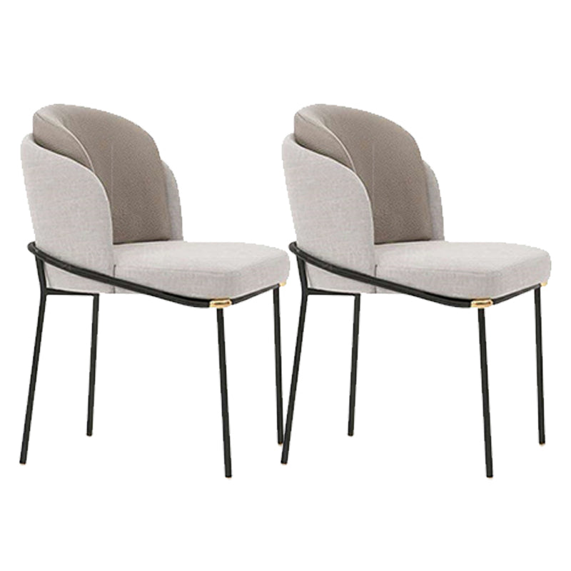 Glam Style Parsons Side Chair Indoor Dining Chair for Home Use