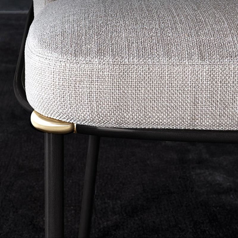 Glam Style Parsons Side Chair Indoor Dining Chair for Home Use