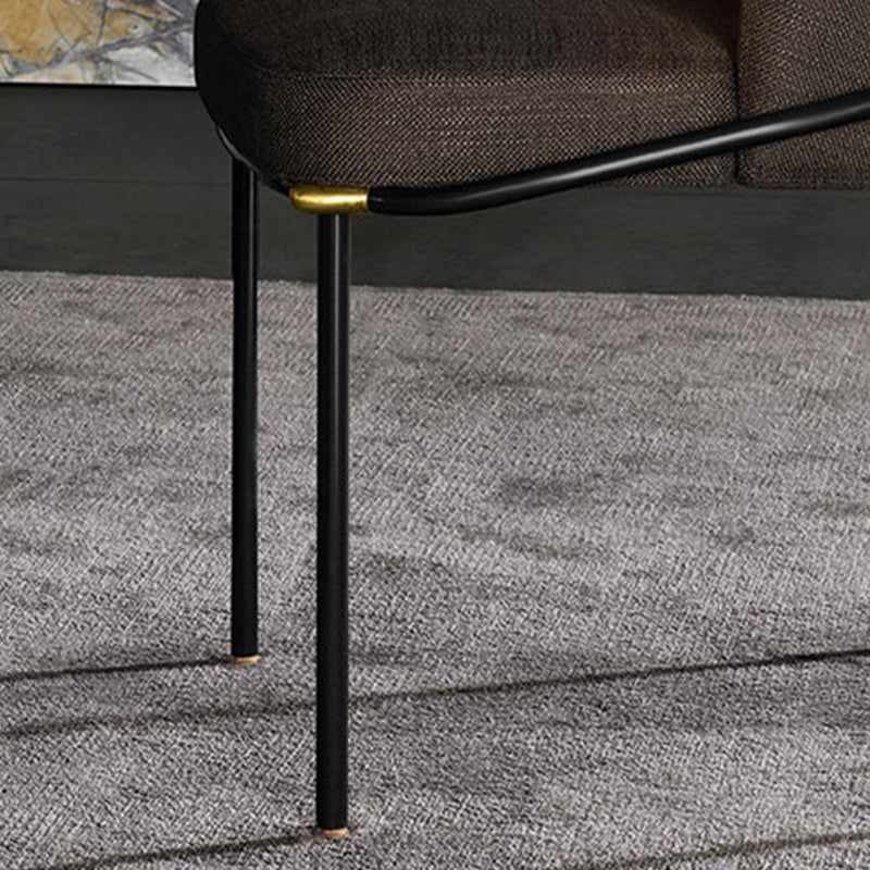 Glam Style Parsons Side Chair Indoor Dining Chair for Home Use