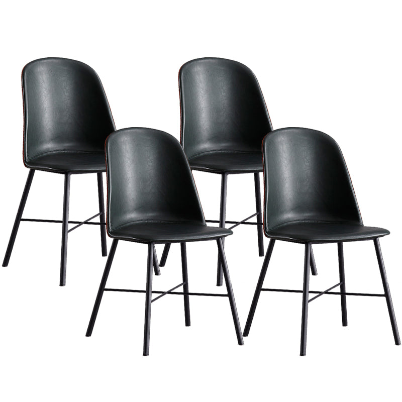 Indoor Side Chair Leather Modern Dining Chair for Dining Room