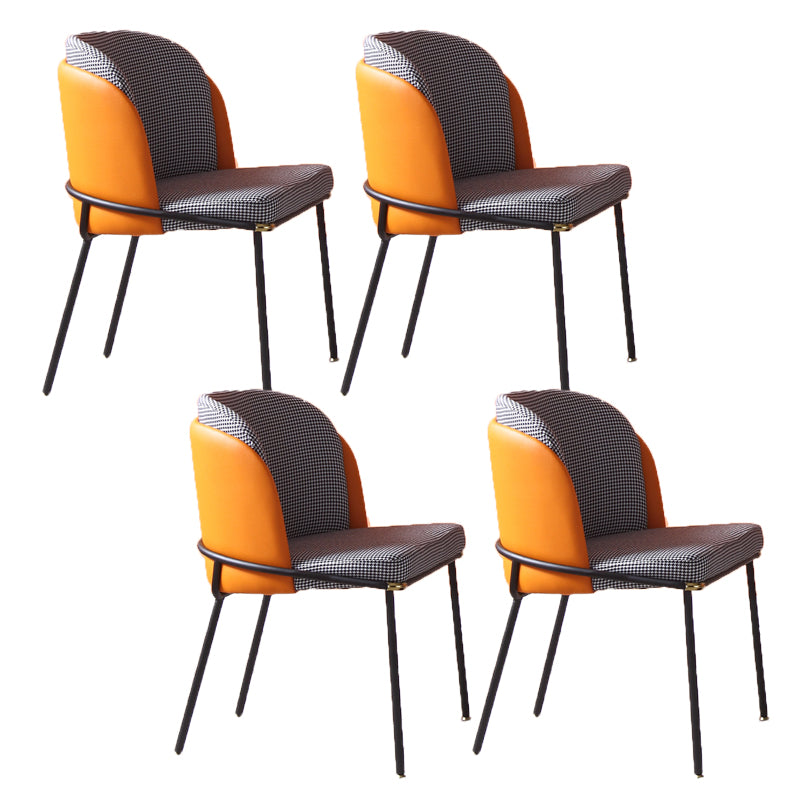 Modern Style Parsons Side Chair Upholstered Indoor Dining Chair