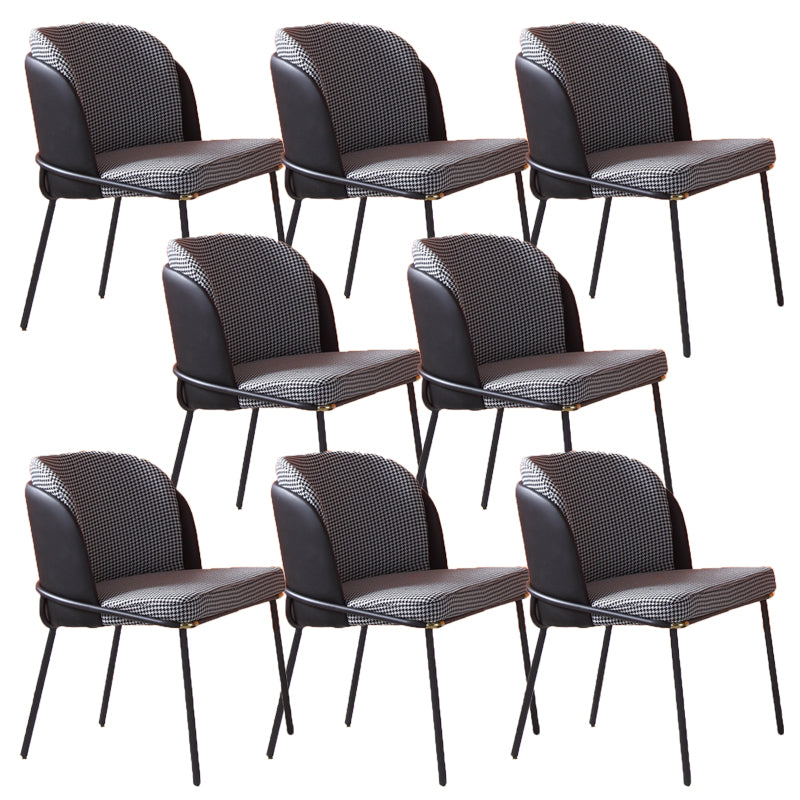 Modern Style Parsons Side Chair Upholstered Indoor Dining Chair