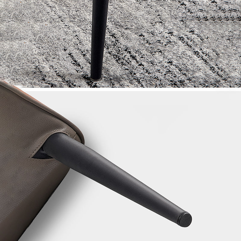 Contemporary Kitchen Dining Armless Chair Wingback Side Chair