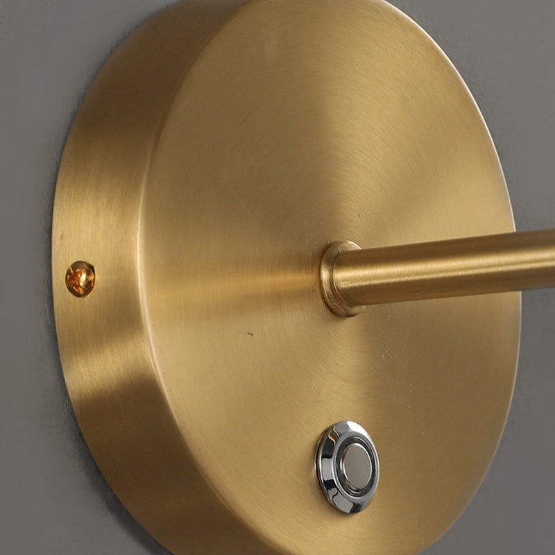 Metal Cylinder Wall Sconce Light Modern 1-Light Wall Sconce Lighting