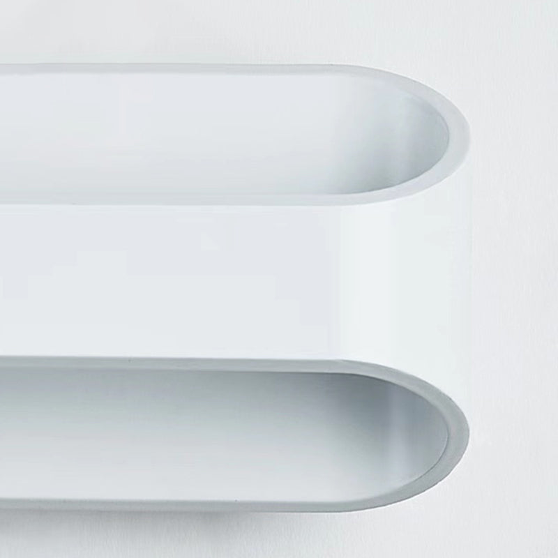 Modern Style Geometry Shade Wall Lamp Metal 2 Lights Sconces for Bedroom