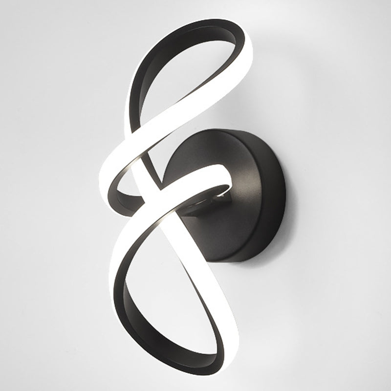 Metal Geometric Wall Sconce Contemporary 1 Light Wall Mount Light