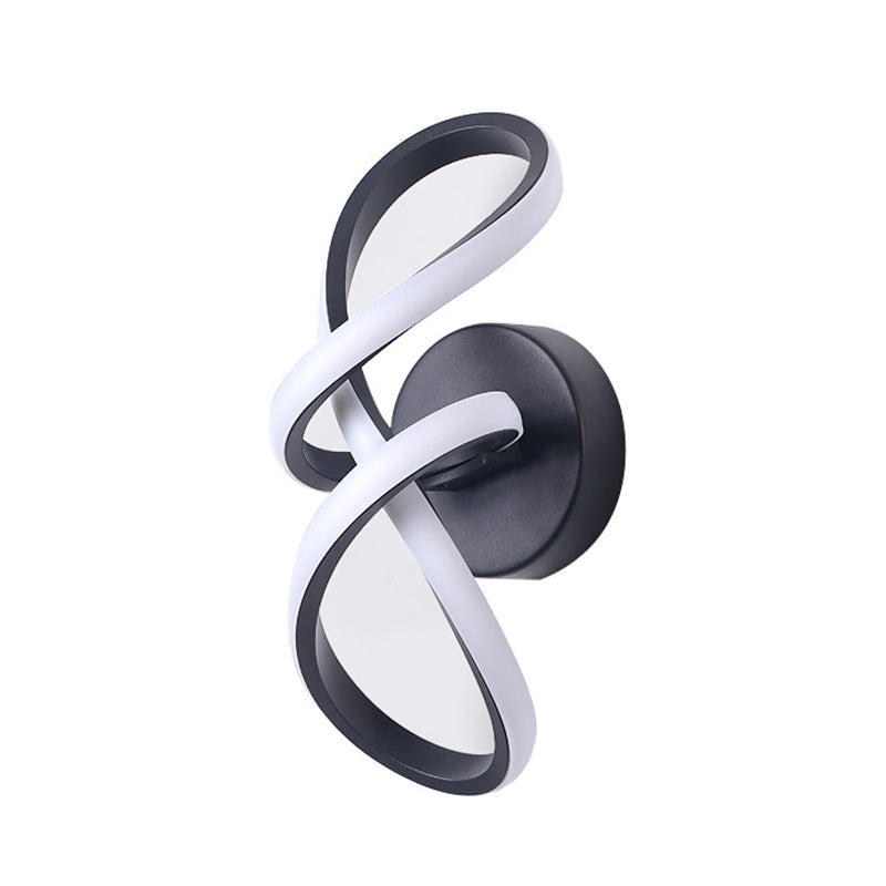 Metal Geometric Wall Sconce Contemporary 1 Light Wall Mount Light