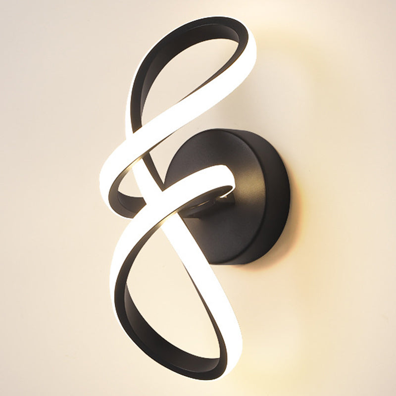 Metal Geometric Wall Sconce Contemporary 1 Light Wall Mount Light