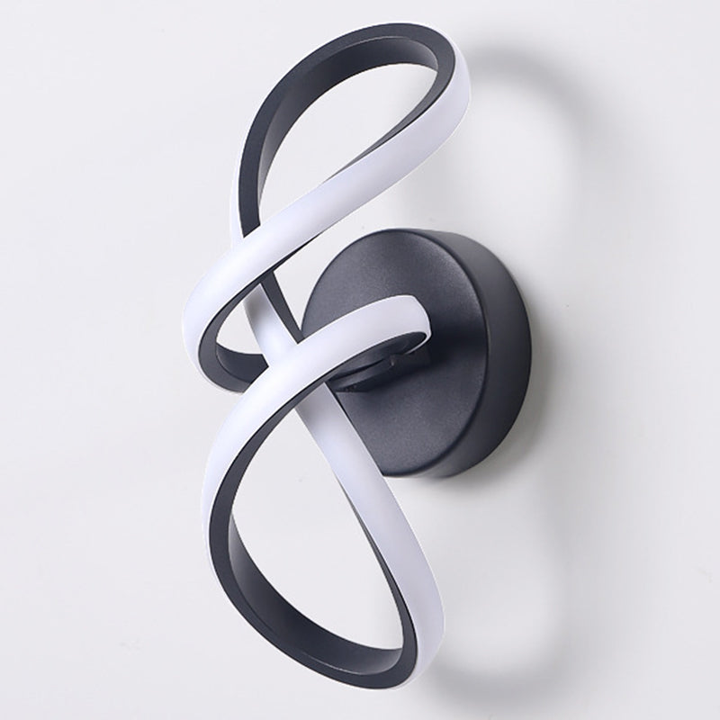 Metal Geometric Wall Sconce Contemporary 1 Light Wall Mount Light