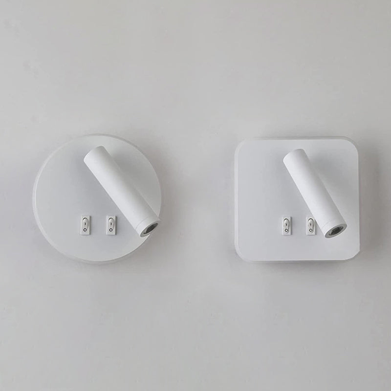 Modern Style Wall Lamp Metal 2 Lights Sconce Light for Bedroom