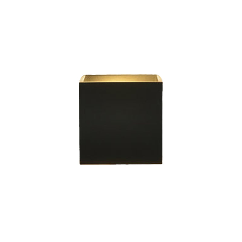 Square Shape Wall Sconce Modern Style Metal 2 Lights Sconce Lamp
