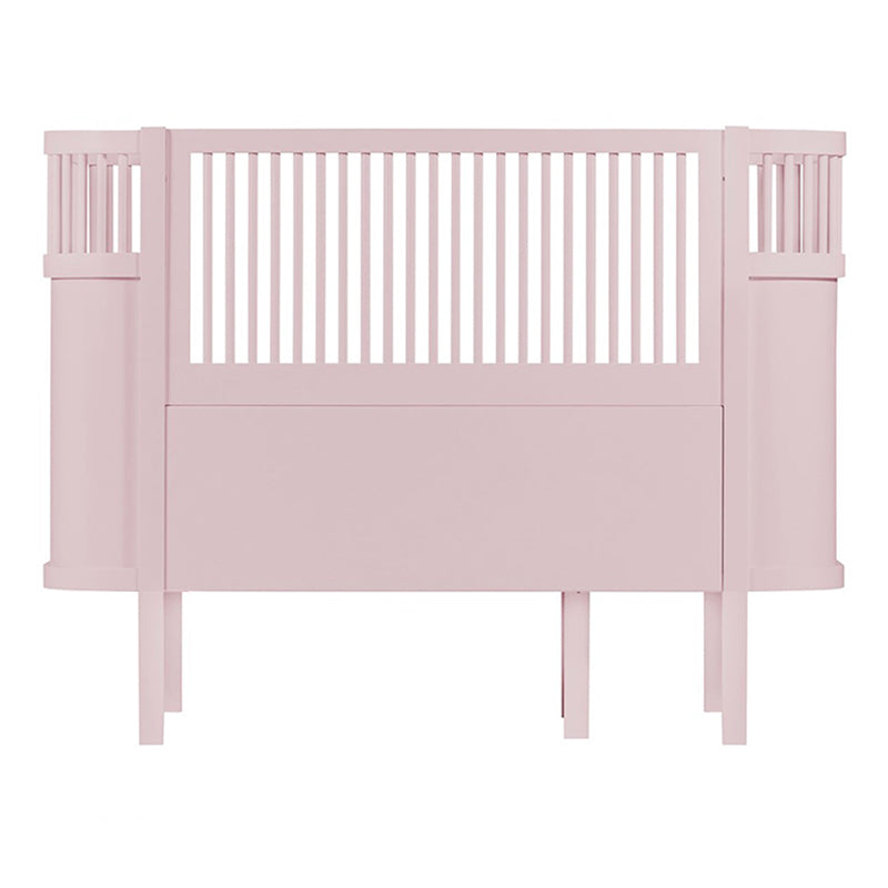 Solid Wood Fixed Crib Flexible 5-In-1 Convertible Crib for Home