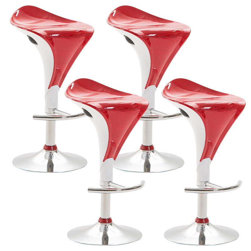 Contemporary Counter Height Stools Adjustable Height Bar Stool