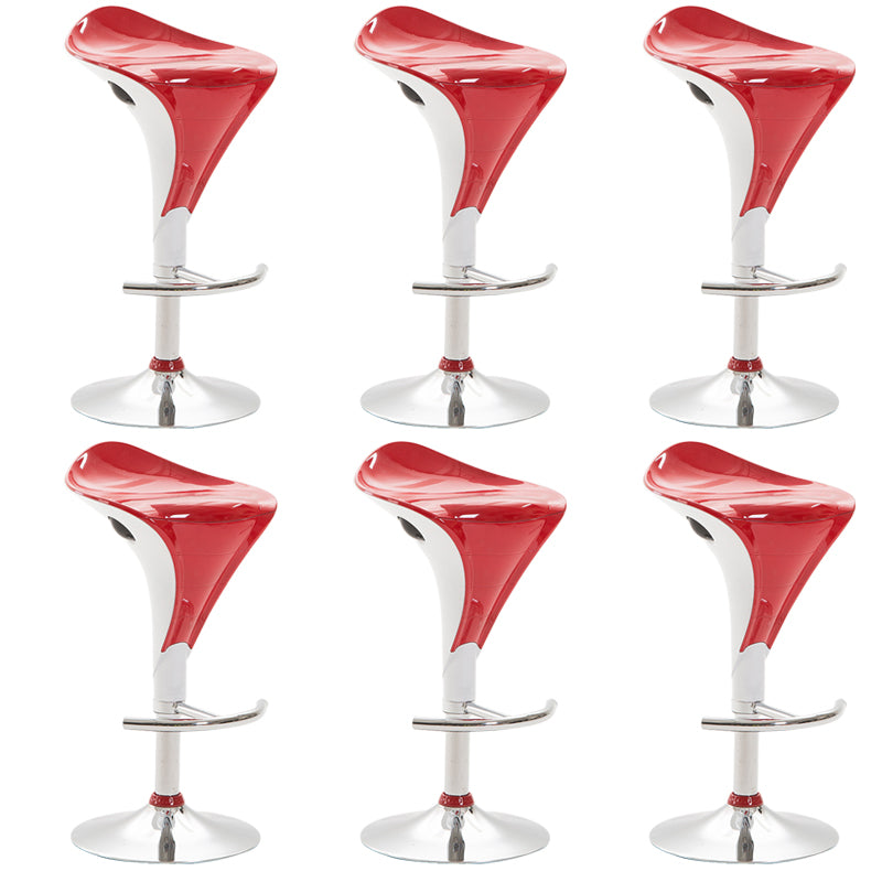 Contemporary Counter Height Stools Adjustable Height Bar Stool