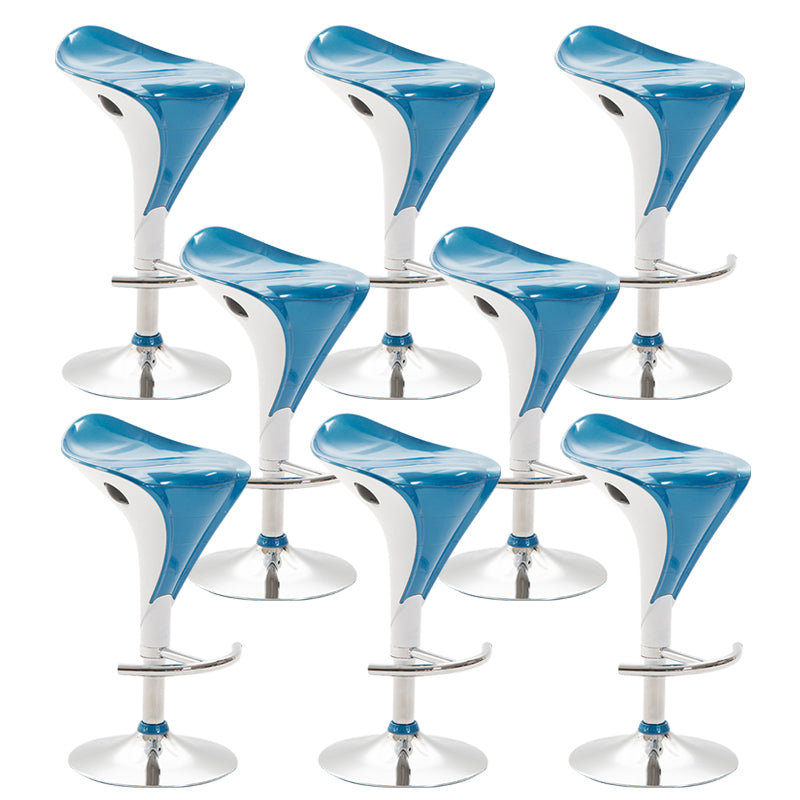 Contemporary Counter Height Stools Adjustable Height Bar Stool