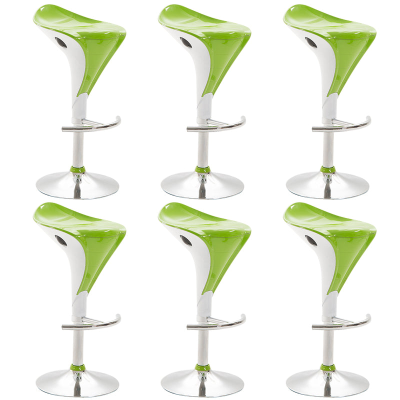 Contemporary Counter Height Stools Adjustable Height Bar Stool