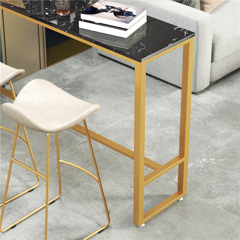 Glam Style Faux Leather Barstool Saddle Seat Bar Stool for Living Room