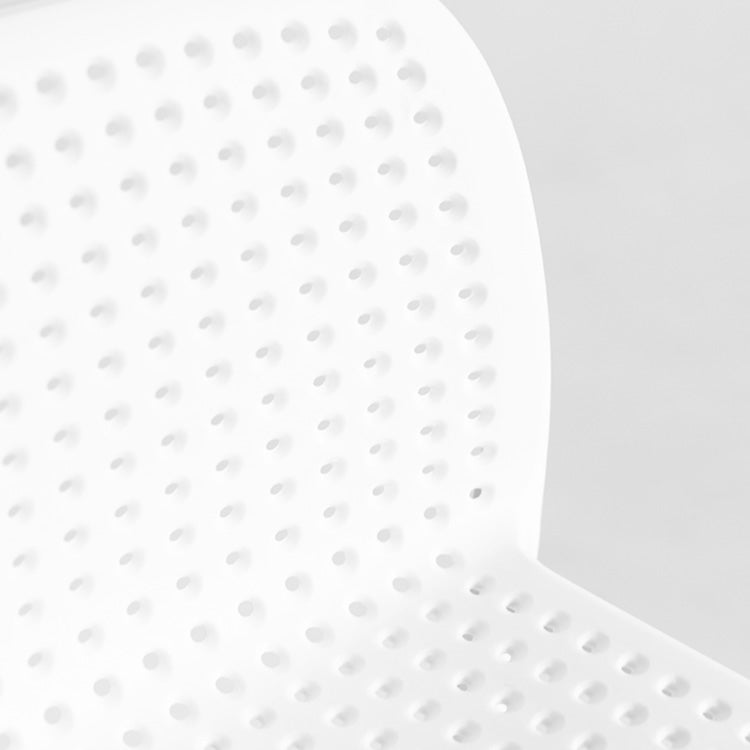 Industrial Plastic Low Back Bar Stool Armless Stackable Bar Stool