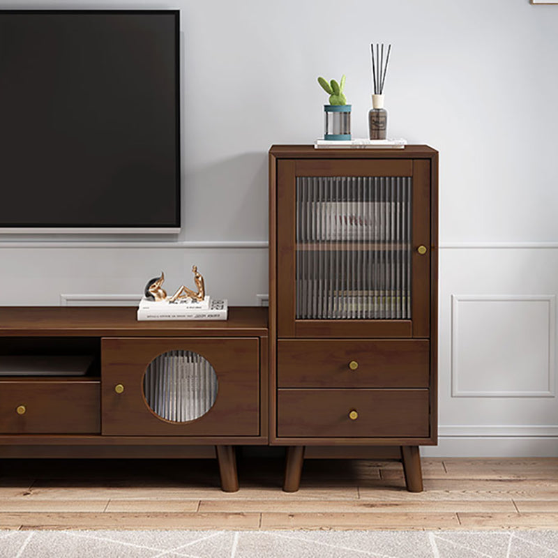 19.68" Wide 2 - Drawer Accent Cabinet 1 - Door Solid Wood Cabinet