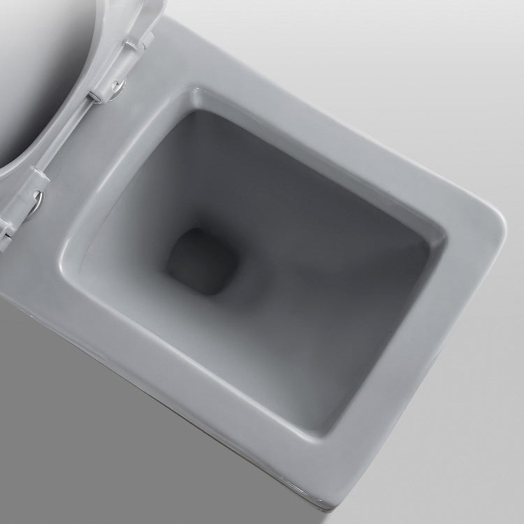 Modern Flush Toilet Ceramic Elong One-Piece Toilet with Slow Close Seat