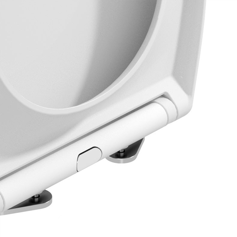 Modern White Siphon Jet Urine Toilet Wall Hung Toilet Bowl with Toilet Seat