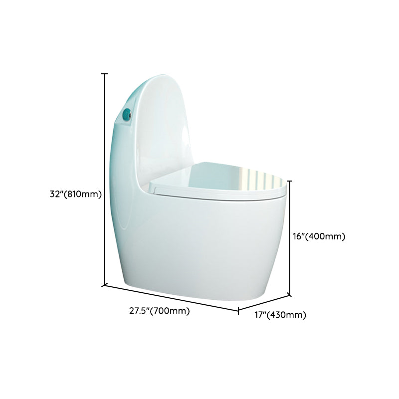 Modern White Siphon Jet Urine Toilet Wall Hung Toilet Bowl with Toilet Seat