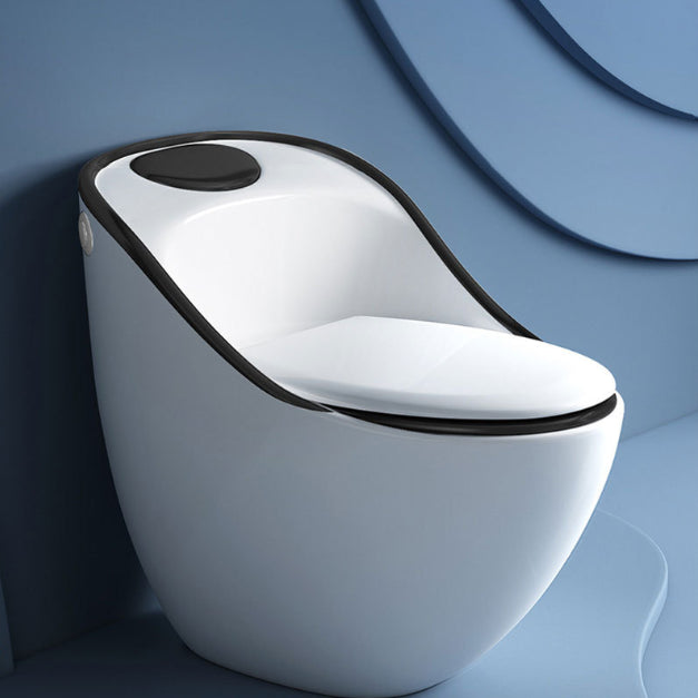 Modern Siphon Jet Urine Toilet Wall Hung Flush Toilet with Toilet Seat