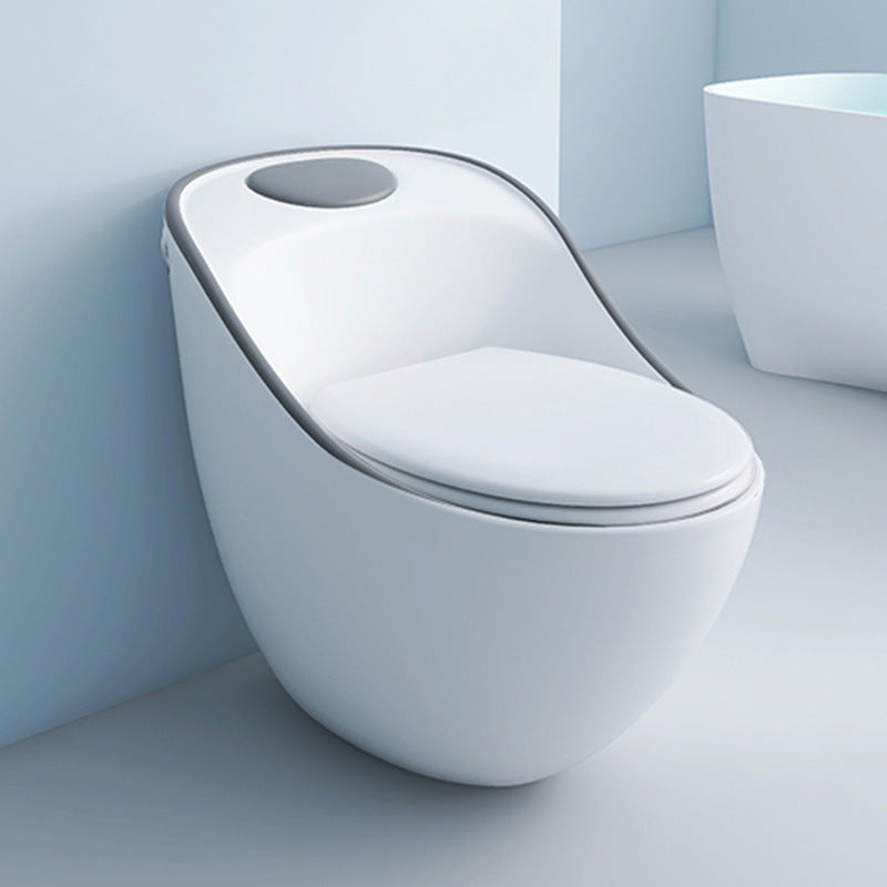 Modern Siphon Jet Urine Toilet Wall Hung Flush Toilet with Toilet Seat
