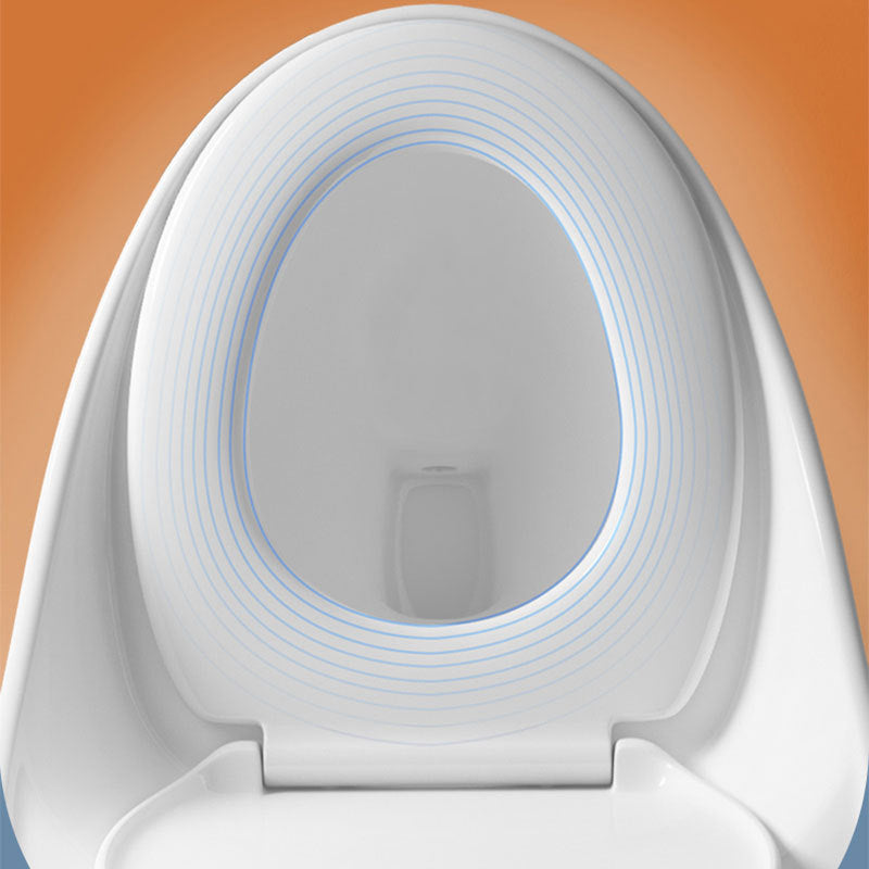 Modern Siphon Jet Urine Toilet Wall Hung Flush Toilet with Toilet Seat