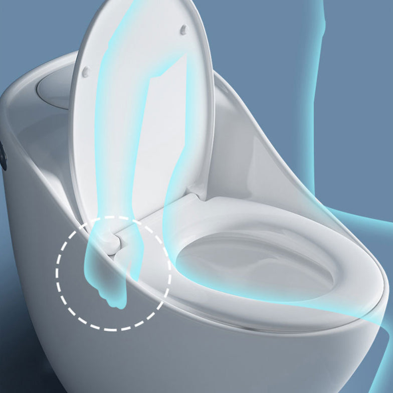 Modern Siphon Jet Urine Toilet Wall Hung Flush Toilet with Toilet Seat