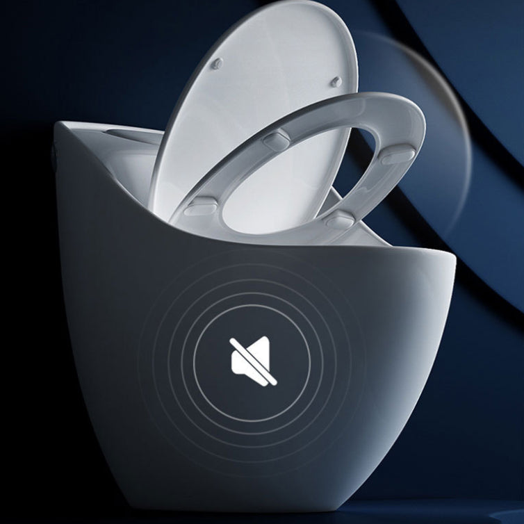 Modern Siphon Jet Urine Toilet Wall Hung Flush Toilet with Toilet Seat