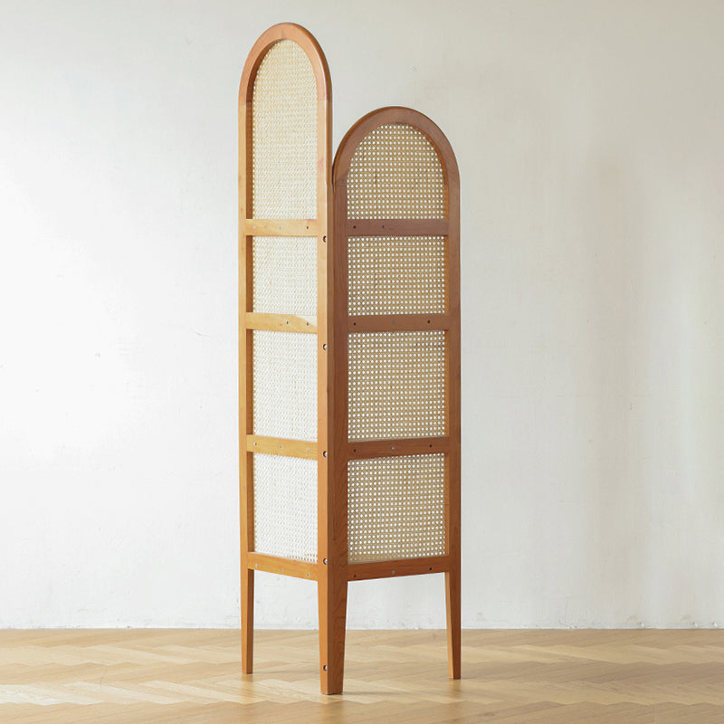 Corner Wooden 4-Tier Shelf Contemporary Bookcase with Shelves