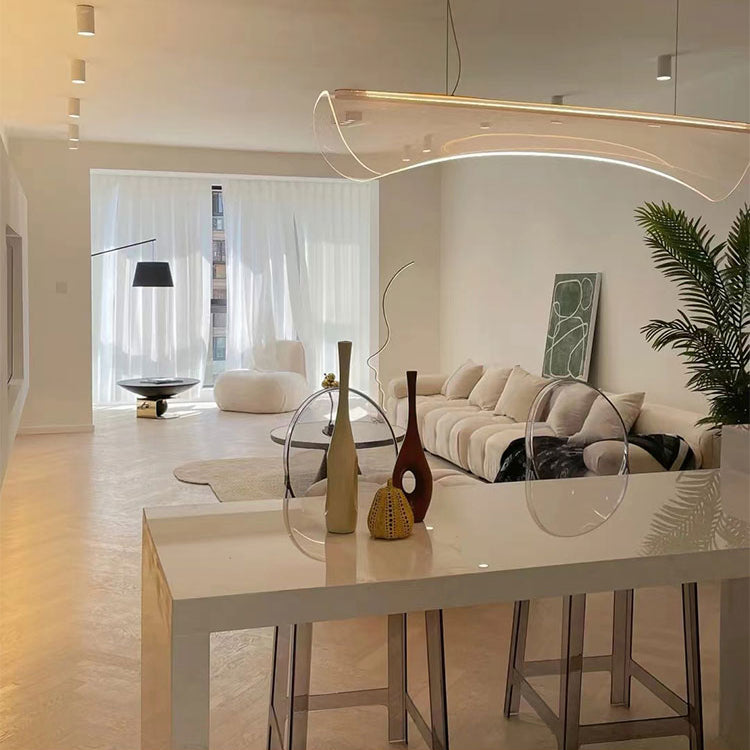 Contemporary Laminate Flooring Light Wooden Laminate Plank Flooring