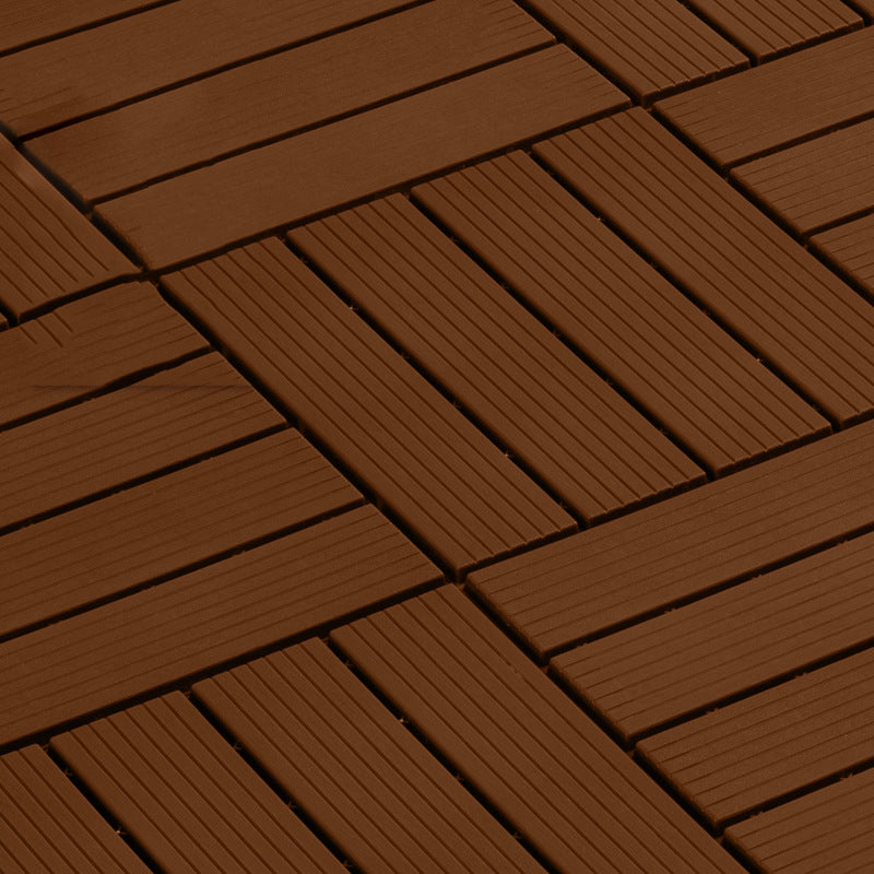 Outdoors Waterproof Laminate Flooring Dark Slip Resistant Laminate