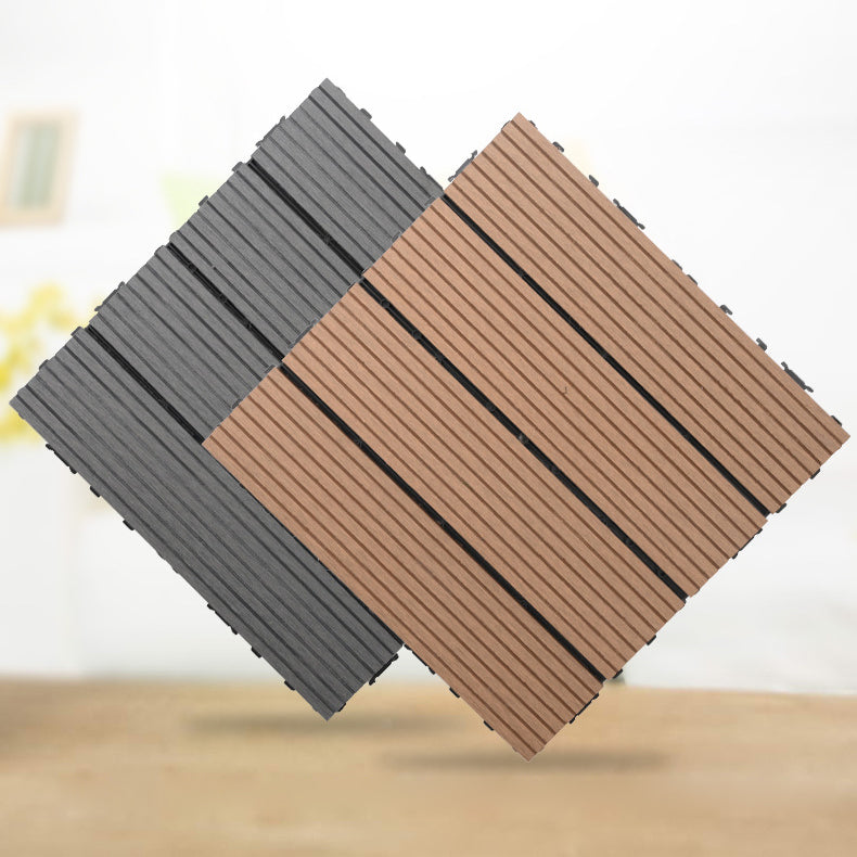 Click Lock Laminate Plank Flooring Modern Dark Laminate Floor