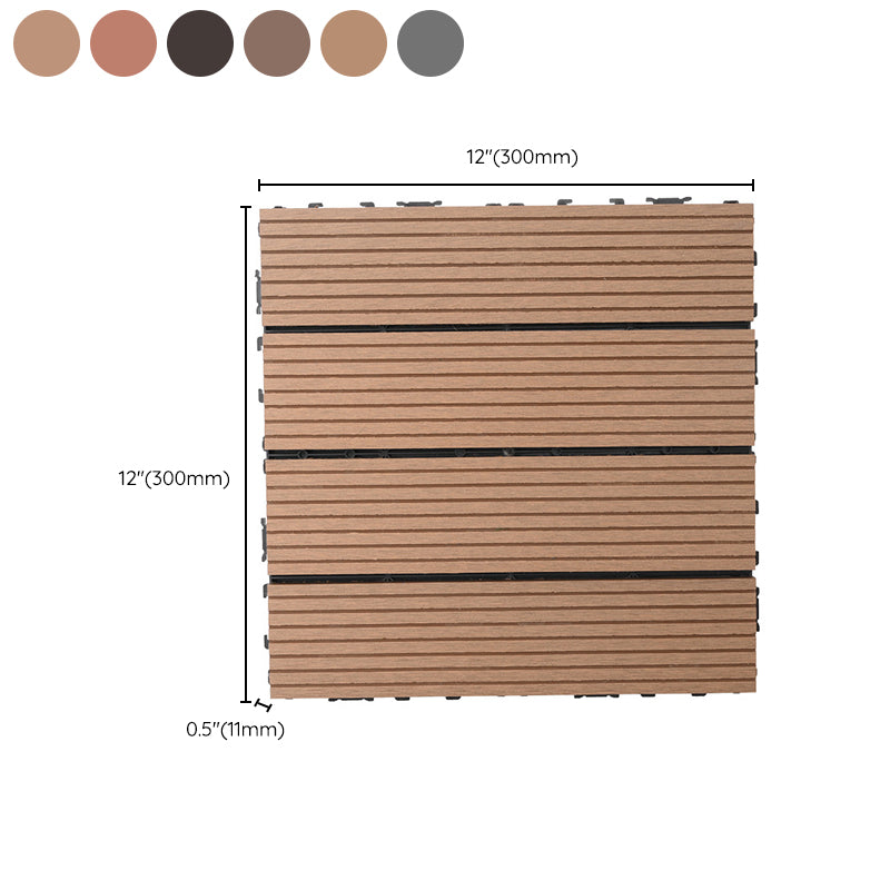 Click Lock Laminate Plank Flooring Modern Dark Laminate Floor